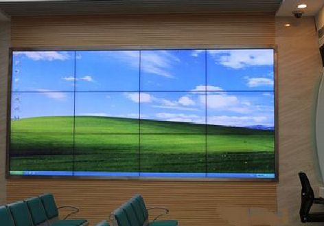 大渡口区液晶拼接屏的另类用法。